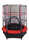 Capetan®Kiddy Jump 140cm trampolin sa zaštitnom mrežom i donjim sigurnosnim pokrivačem (suknjom)