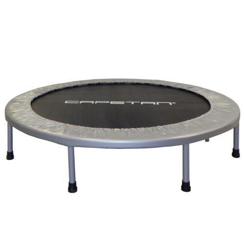 Capetan® Fit Fly Silver To Fold sklopivi trampolin 122cm, sa srebrnasto sivom spužvom za zaštitu opruga, kapacitet opterećenja 200kg