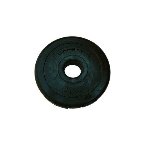 Capetan® 0,5Kg Vinil utegni disk  težina utegnog diska 0,5kg - cementirani utegni od 0,5kg ( 1 komad utegni disk)