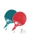 Cornilleau Tacteo Duo Pack ( Composite) set  pingpong reketa za vanjsku uporabu, sa lopticama