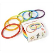 Activity rings prsten za razvoj spretnosti, set od 6 komada, elastična karika promjera 16 cm, Gonge