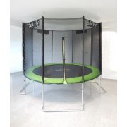 Capetan® Safe Fly je ekstra stabilan sa zakrivljenim nogama, premium sigurnosni trampolin sa sigurnosnom mrežom promjera 251 cm