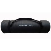   Capetan® Professional Line NBR Fitness tepih dimenzije 179x59x0.8cm u crnoj boji