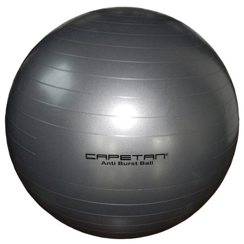 Capetan®Anti Burst gimnastička lopta koja ne pukne, srebrne boje 65cm promjera