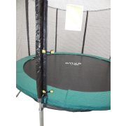 Capetan® Olive promjera 305 cm s 4 W noge s 8- stupa vanjski trampolin set sa zaštitnom mrežom, 160kg kapaciteta , 64komopruge - najstabilniji trampolin zbog povećane noge i opruga