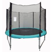   Trampolin Capetan® Selector 366cm promj.specijalno pričvršćivanje okvira T-elementom ojačan trampolin s iznimno visokom zaštitnom mrežom,debelom spužvom, visokom 80 cm skakačkom površinom