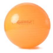 Fitball gimnastička lopta 65 cm NEON ORANGE boja, standardni sjajni materijal