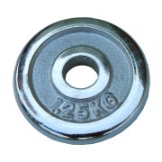   Capetan®kromirani 1,25kg utegni disk s promjerom rupe 31mm- kromirani utegni disk