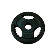   Capetan® Tri Grip gumirani ergonomski utegni disk od 1,25 kg s promjerom rupe 31 mm