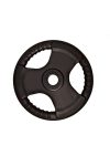 Tactic Sport Professional Line Olympic Tri Grip gumirani utegni disk od 5kg čelični utegni disk s promjerom rupe 51 mm s ručkama