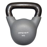   Capetan® Sport Kettlebell 4 kg s neoprenskim premazom– uteg s ravnom ručkom